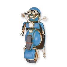 9932105-x Nostalgie Modell Oldtimer Roboter 13x11x21cm
