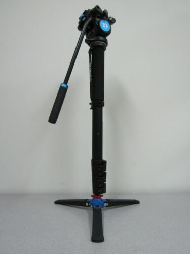 Benro A48FDS4PRO Aluminum Monopod with 3-Leg Base -- Max Load 8.8 lb (4 kg) - Picture 7 of 12