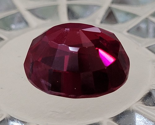 Rare 9.25 Ct Loose Mogok Red Ruby Like Corundum Oval Cut - Picture 8 of 8