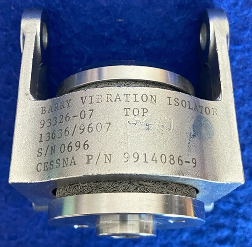 P/N 9914086-9 (Alt. P/N 93326-07) Right Top Barry Vibration Isolator