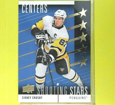 SIDNEY CROSBY 2019-20  SHOOTING STARS BLUE Upper Deck #SSC2  Pittsburgh Penguins