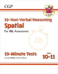 11+ GL 10-Minute Tests: Non-Verbal Reasoning Spatial - A... | Buch | Zustand gut