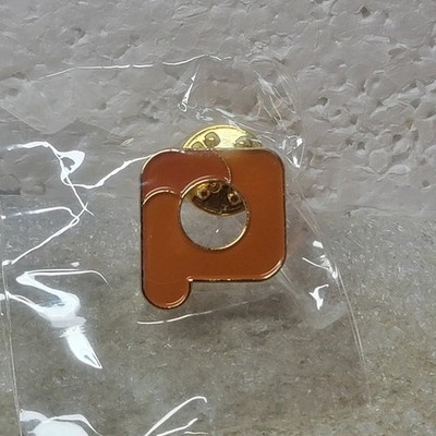 Patreon Pinback Button Enamel Logo Promo Lapel Pin