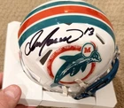 Dan Marino Miami Dolphins Signed/Autographed Riddell Mini Helmet w/ Marino COA
