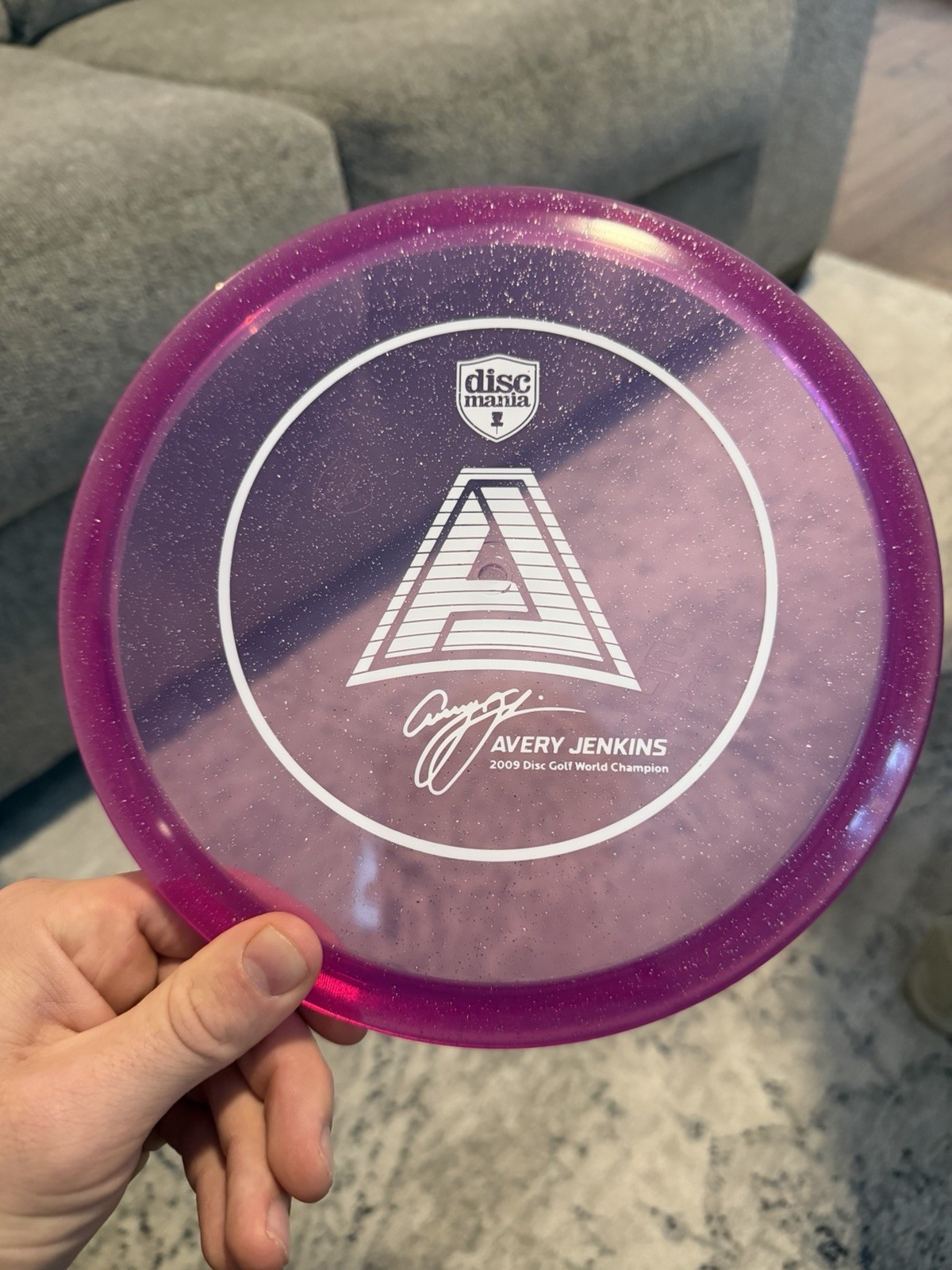 Discmania Metal Flake C-Line MD3 Flat & RARE Avery Jenkins Stamp Heavy Sparkle