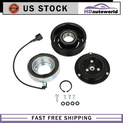 AC Compressor Clutch Kit for Nissan NV1500 NV2500 NV3500 12-21 Pathfinder 05-12