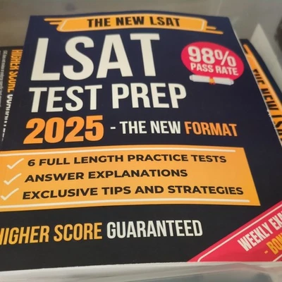 LSAT Test Prep 2025 Book The NEW Ethan sterling 6 Full practice test