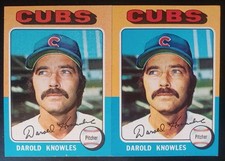 1975 TOPPS #352 CHICAGO CUBS DAROLD KNOWLES [2] NM/MT 06846