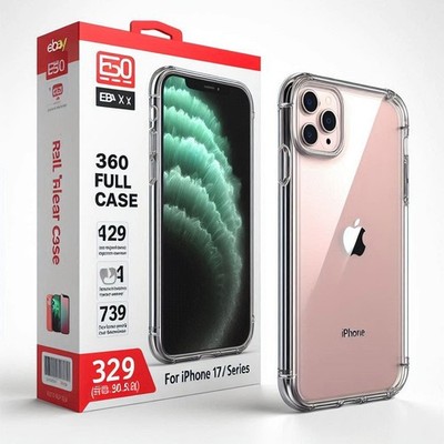 Hülle für iPhone 17 Pro Max 16 15 14 12 13 12 11 360 Full Body Stoßfest Cover
