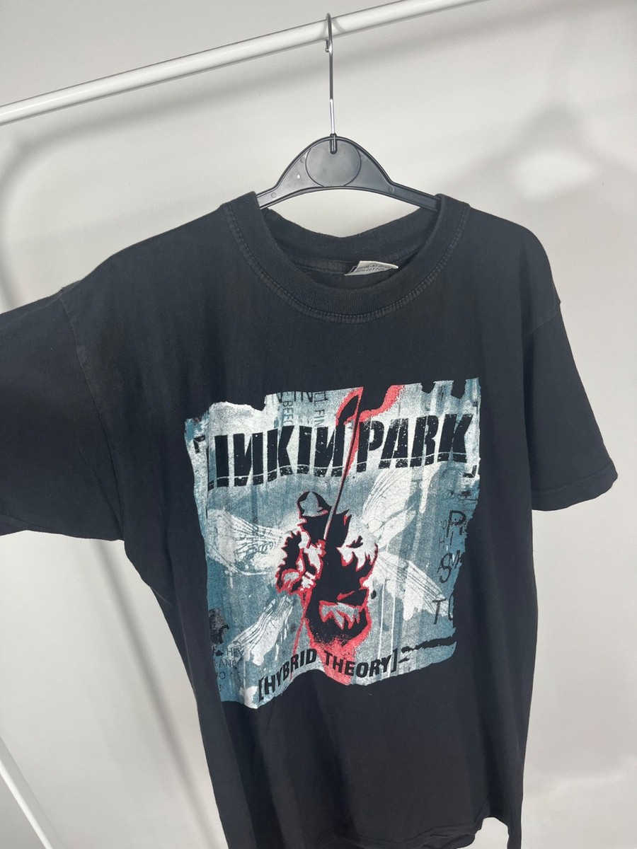 Vintage Linkin Park Chester Bennington T-Shirt Hybrid Theory Size