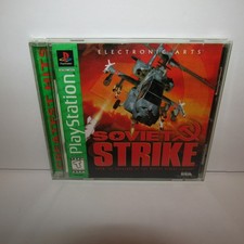 Soviet Strike Sony PlayStation 1 PS1 Greatest Hits Video Game with Manual Tested