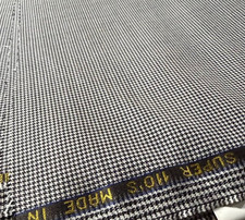 Vitale Barberis Canonico Staude Super 110er Wollstoff 3,2m grau Hahnentritt