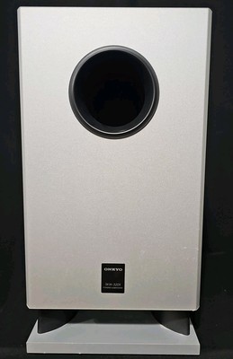 ONKYO SKW-320X Subwoofer Speaker, silver. High Perform 75W 60Hz S4