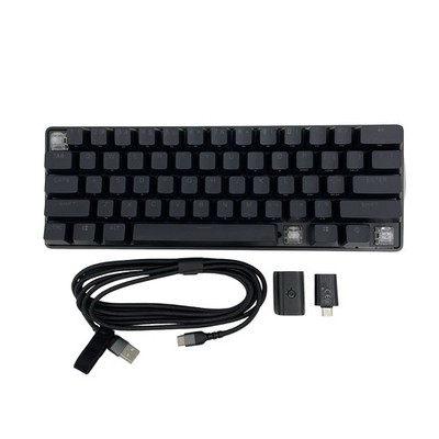 READ SteelSeries Apex Pro Mini WL 64842 Wireless Keyboard 60% Black #MB0331
