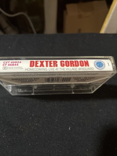 Dexter Gordon Cassette Tape Homecoming: Live at the Village Vanguard, PT. 1 - Picture 2 of 3