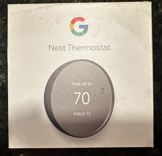 OPEN BOX UNUSED Google Nest Thermostat GA02081