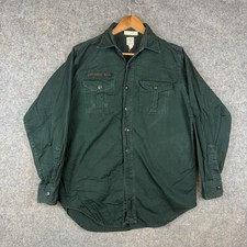 VTG Boy Scouts of America Shirt Mens 15 Medium Explorers BSA 1950s Sanforized