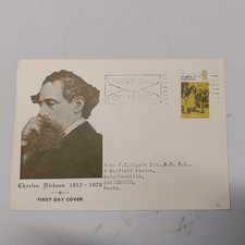 UK FDC  Charles Dickens 1970