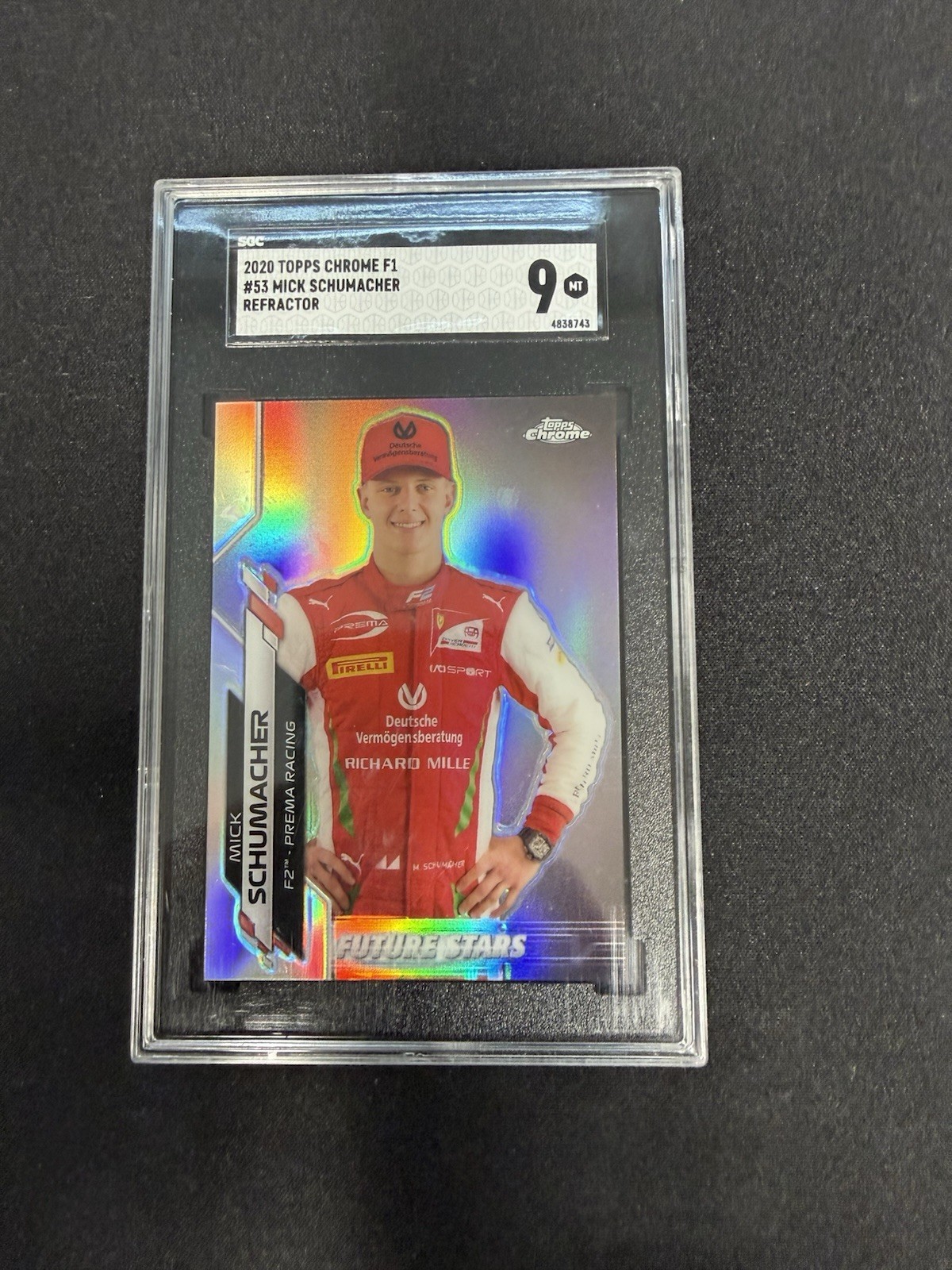2020 Topps Chrome Formula 1 - Future Stars Mick Schumacher #53 Refractor (RC)