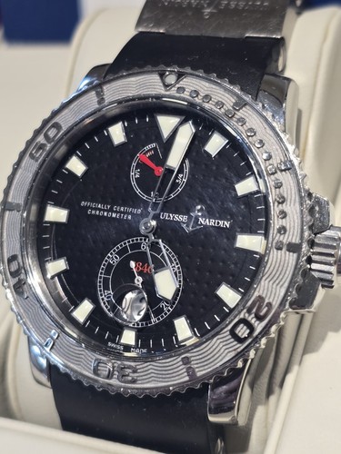 Ulysse Nardin Marine Chronometer Limited New Original band Recently Serviced