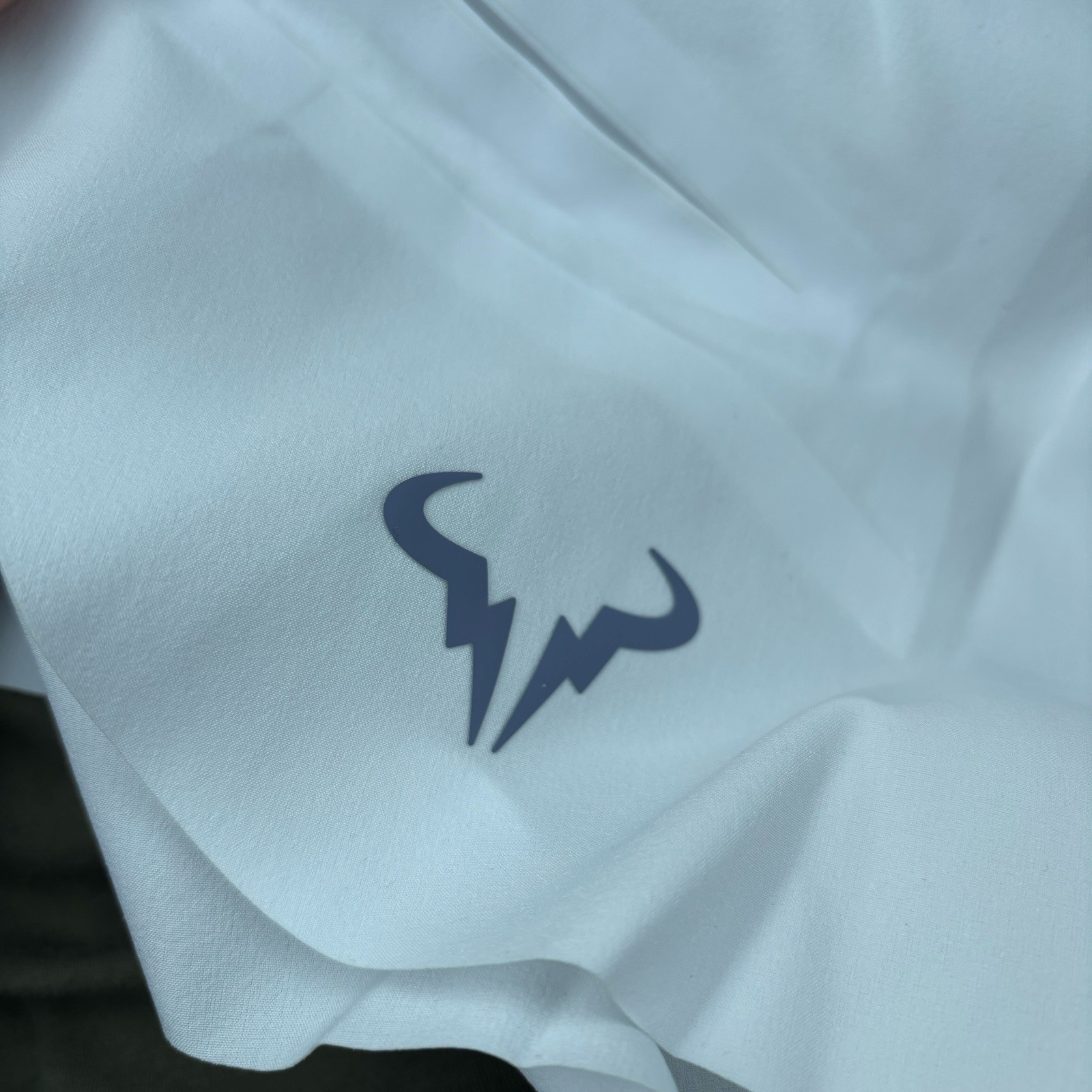 Nike Court ADV Rafa Nadal 7” Tennis Shorts White Blue DV2881-102, Mens Medium thumbnail 8