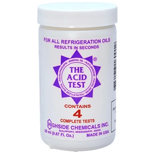 Universal Refrigeration Oil Test Kit - 4 complete Test For All Refrigeration Oil