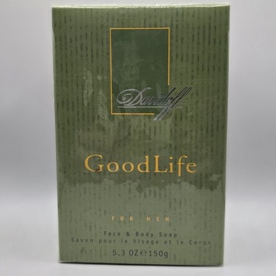 DAVIDOFF GOODLIFE For Men 150G Face & Body Soap (NEW IN FACTORY SEALED BOX)