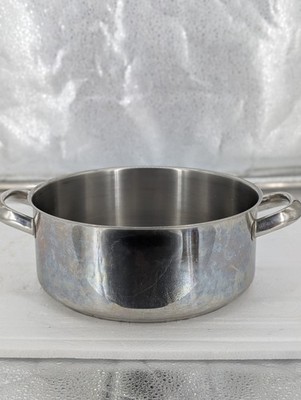 Silampos 4 Quart Braising Pot Stainless Aluminum Made In Portugal