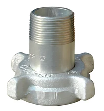 REGO A3175A Steel Hose Coupling 1" MNPT x 1-3/4" Female ACME LP Propane Gas