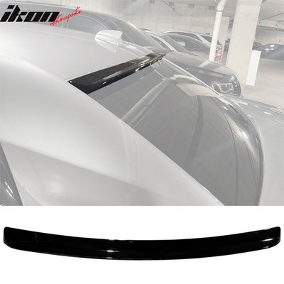 Fits 11-23 Chrysler 300/300C Rear Top Roof Window Spoiler Wing ABS Gloss Black