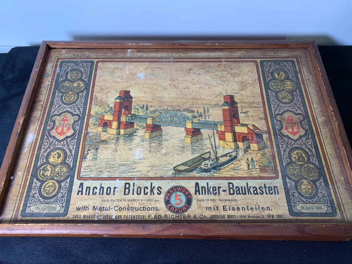 Anchor Blocks In other Vintage & Antique Toys for sale | eBay