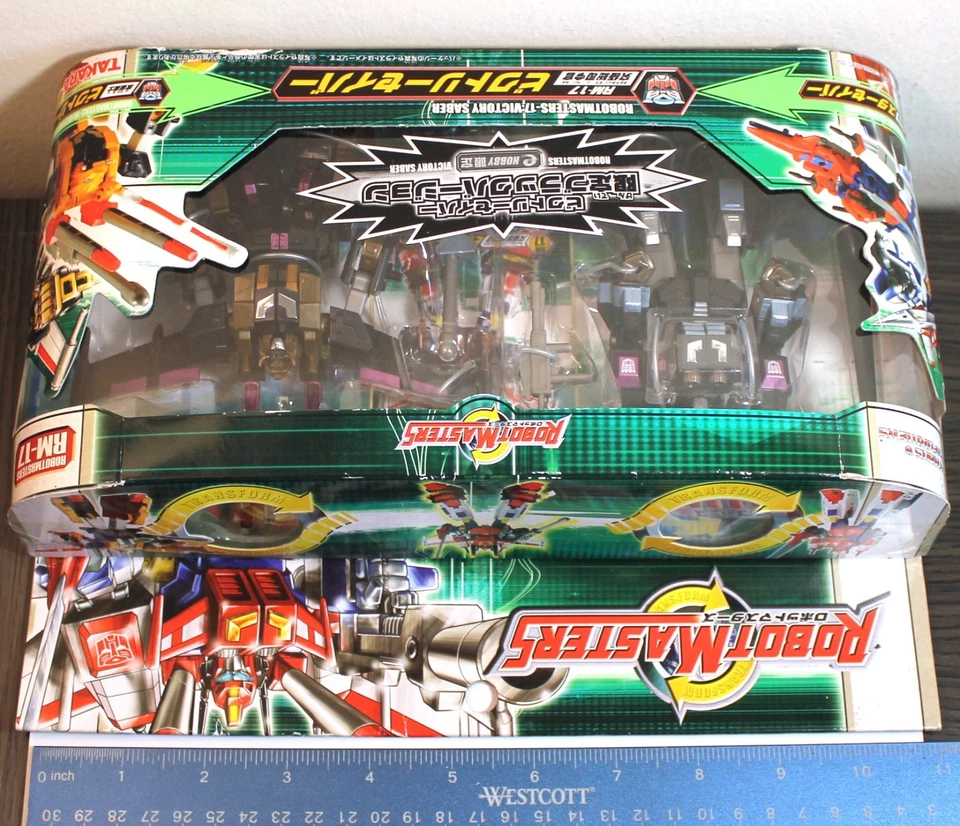 Takara Transformers Robotmasters VICTORY SABLE (Versión Limitada Negra) - Sellado 2005 Foto 3 de 4