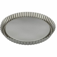 Birkmann Bakers Best Obstbodenform, Kuchenform, Backform, Karbonstahl, Ø 30 Cm