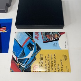 SPY HUNTER Nintendo NES Box Manual poster Complete HANGTAB First Print 