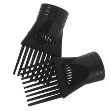 2pcs Blow Dryer Attachment Comb for Hairstyling - Detangling and Straightening