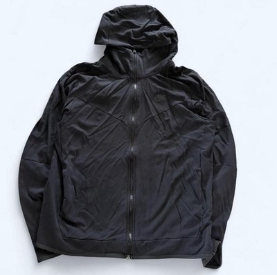 Nike Sportswear Tech Pack Hooded Jacket BV4489-010 Men Black Size Large