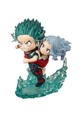 Izuku Midoriya & Eri Deku My hero academia MHA collectible Figure re-ment toy