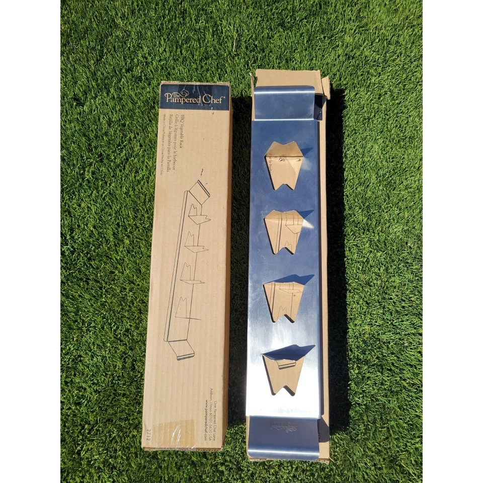 Pampered Chef BBQ Vegetable Rack 2712 New In Box (Quantity Of 1) - Image 4 of 4
