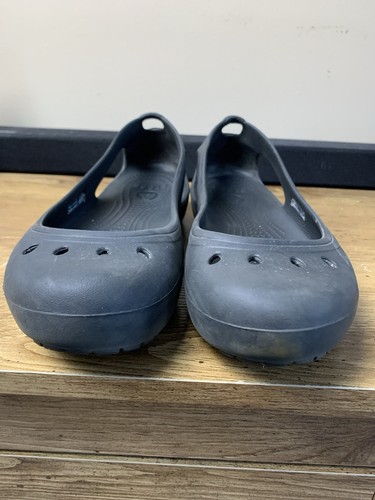 Scarpe da donna Crocs Kadee Ballet Flat taglia 11 nere - Foto 3 di 9
