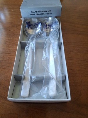 WMF Fraser's NORTICA Salad Serving Set Satin Handle Stainless Japan Flatware