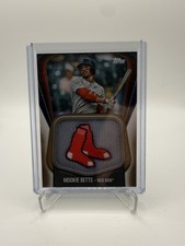 2020 Topps - Jumbo Jersey Sleeve Patches Mookie Betts #JJSP-MB Gold /50