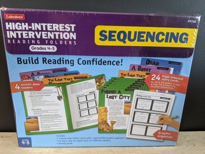 Lakeshore Learning SEQUENCING Literacy Reading High Interest Grades 4-5 SEALED