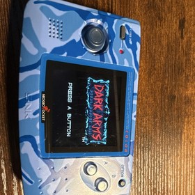 SNK Neo Geo Pocket Color NTSC-J Console w/ Box +MegaMan Game Cartridge Lot