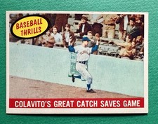 1959 Topps - Baseball Thrills Rocky Colavito #462