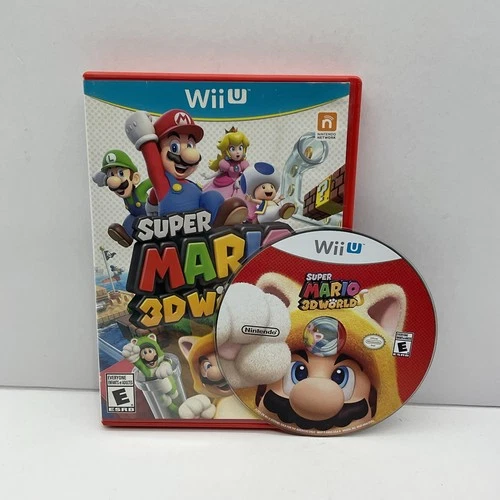 Super Mario 3D World (Nintendo Wii U)Tested|Ex Cond.|1 YR Warranty|Free Shipping