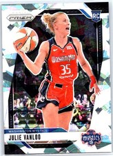 2024 Panini Prizm WNBA #42 Julie Vanloo Ice Prizms