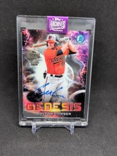 2025 Topps Archives Colton Cowser Bowman Chrome Genesis Auto #/10 Orioles