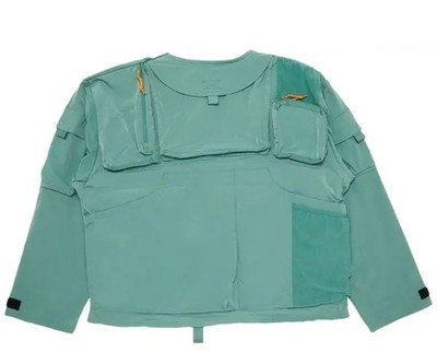 NIKE CPFM 多機能ナイロンジャケット グリーン S Nike x Cactus Plant Flea Market (CPFM) Fisherman Jacket Men Size