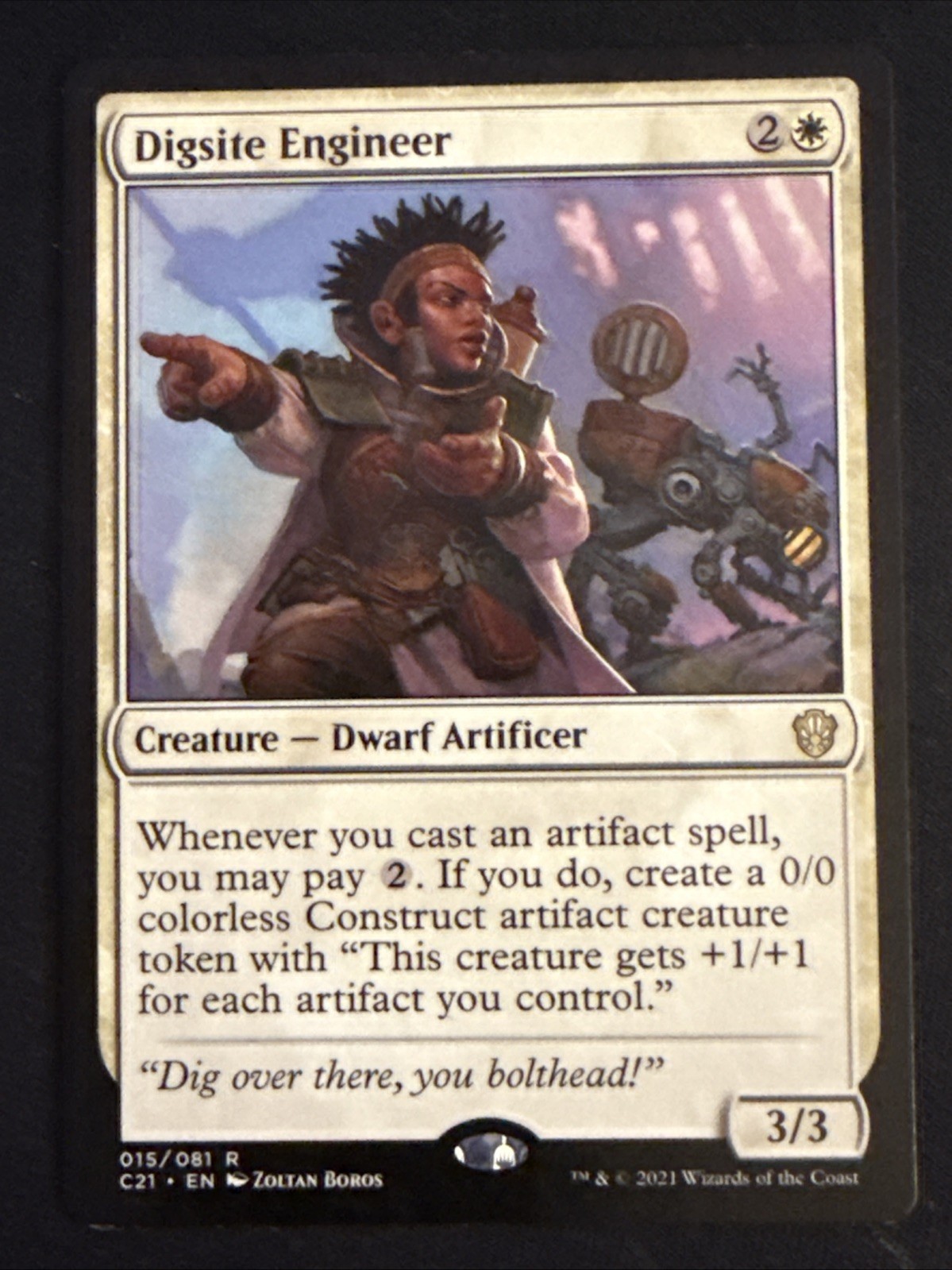 1x Digsite Engineer (015) Commander 2021 LP MTG Magic the Gathering x1 MKE