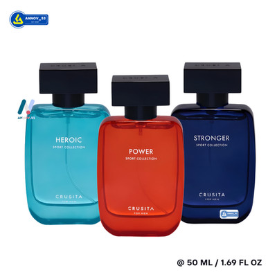 CRUSITA Sport Collection Extrait De Parfum MEN Long Lasting Fresh Fragrance 50ml